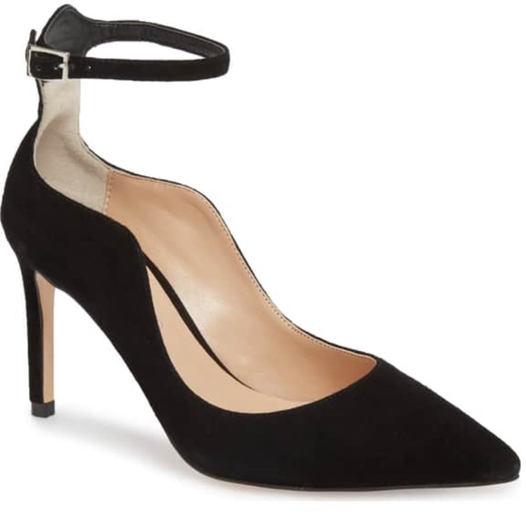 Tony Bianco Shoes - SALE🎉NIB Tony Bianco Suede Black Heel w/ Strap